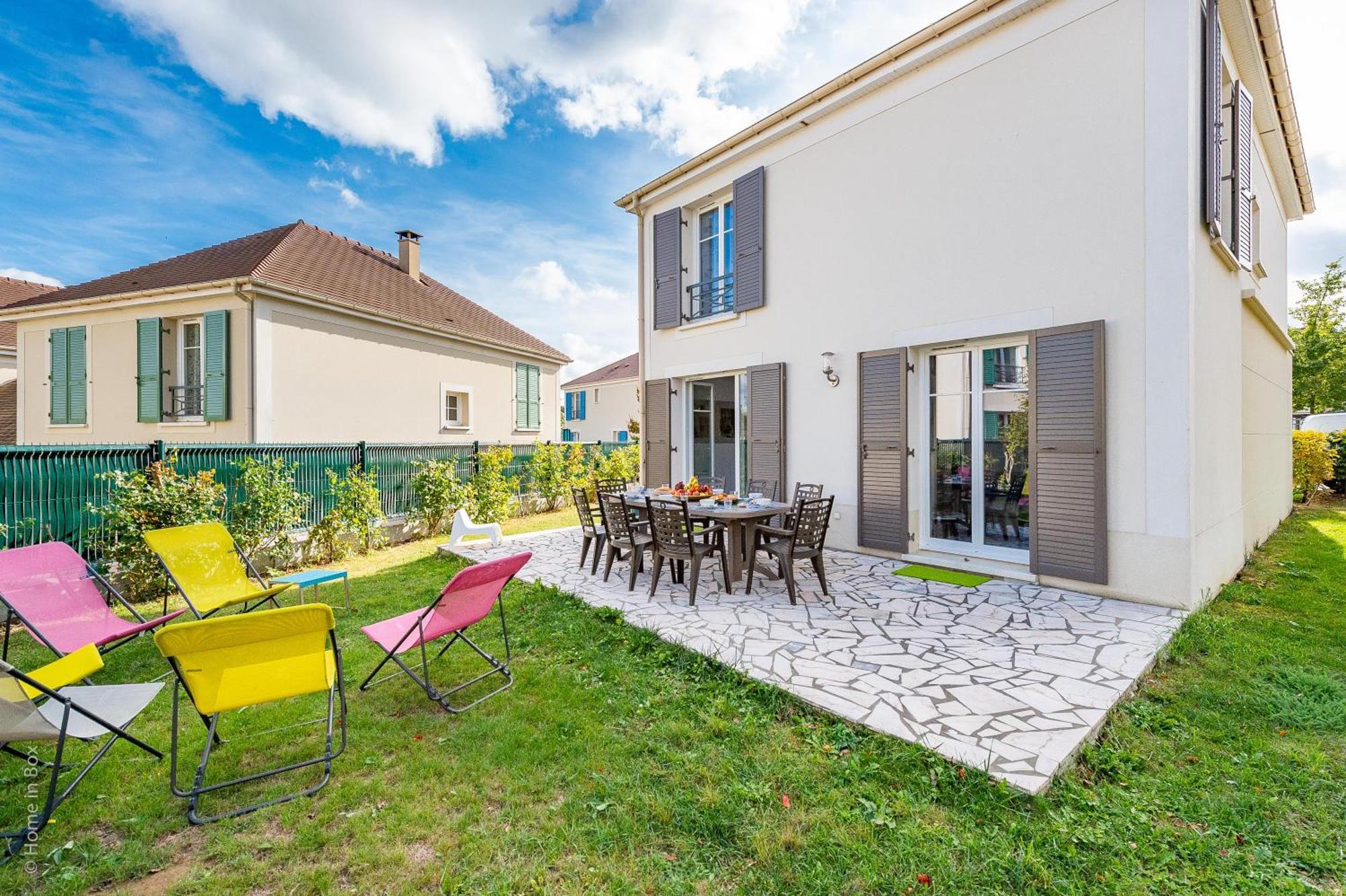 Gite La Villa Omagny Paris Marne-La-Vallee Exterior foto